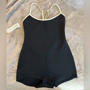 Seea Rosita Black Swimsuit with Cream Accents
